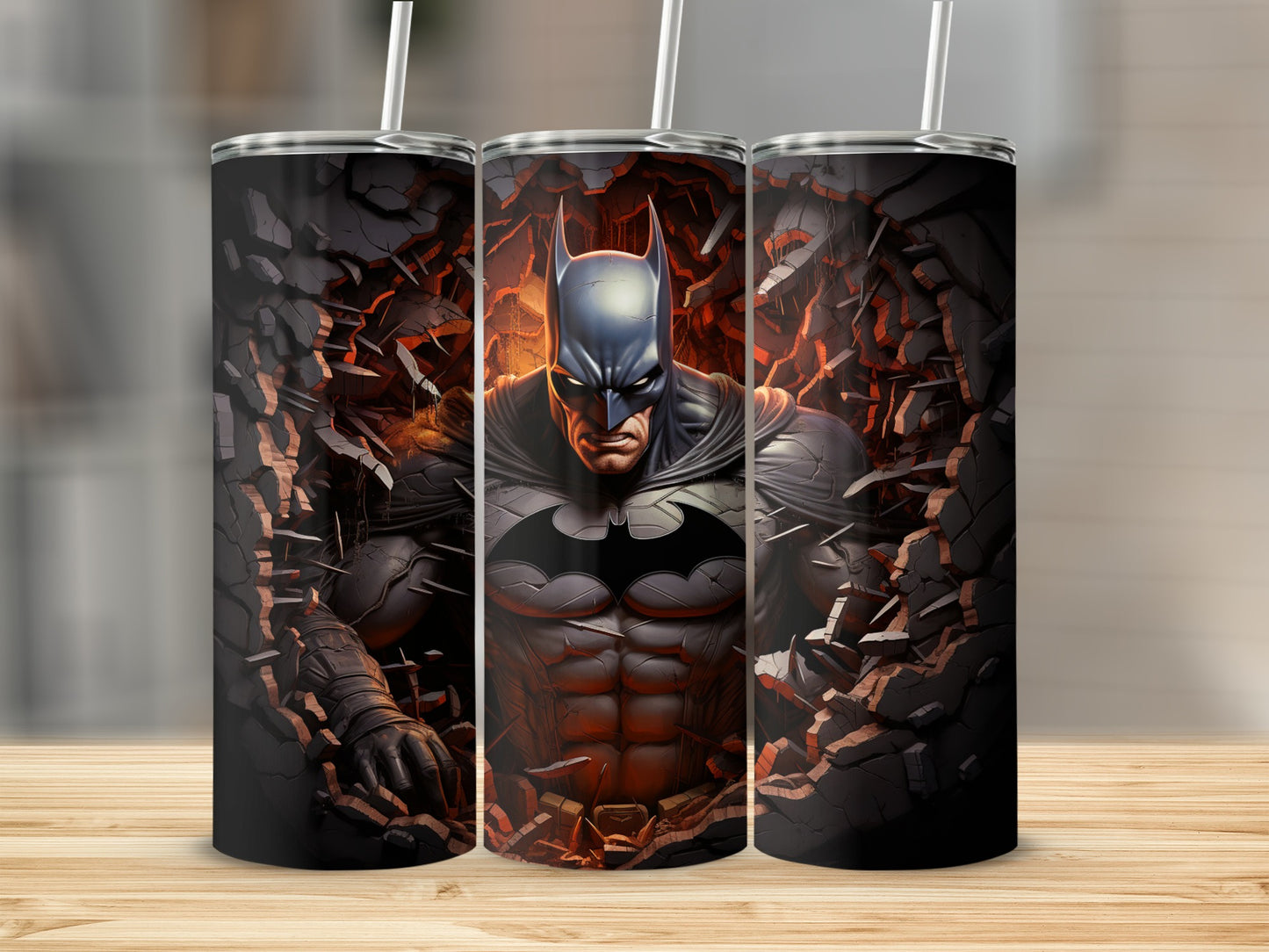Batman Breaking Through Wall Tumbler product