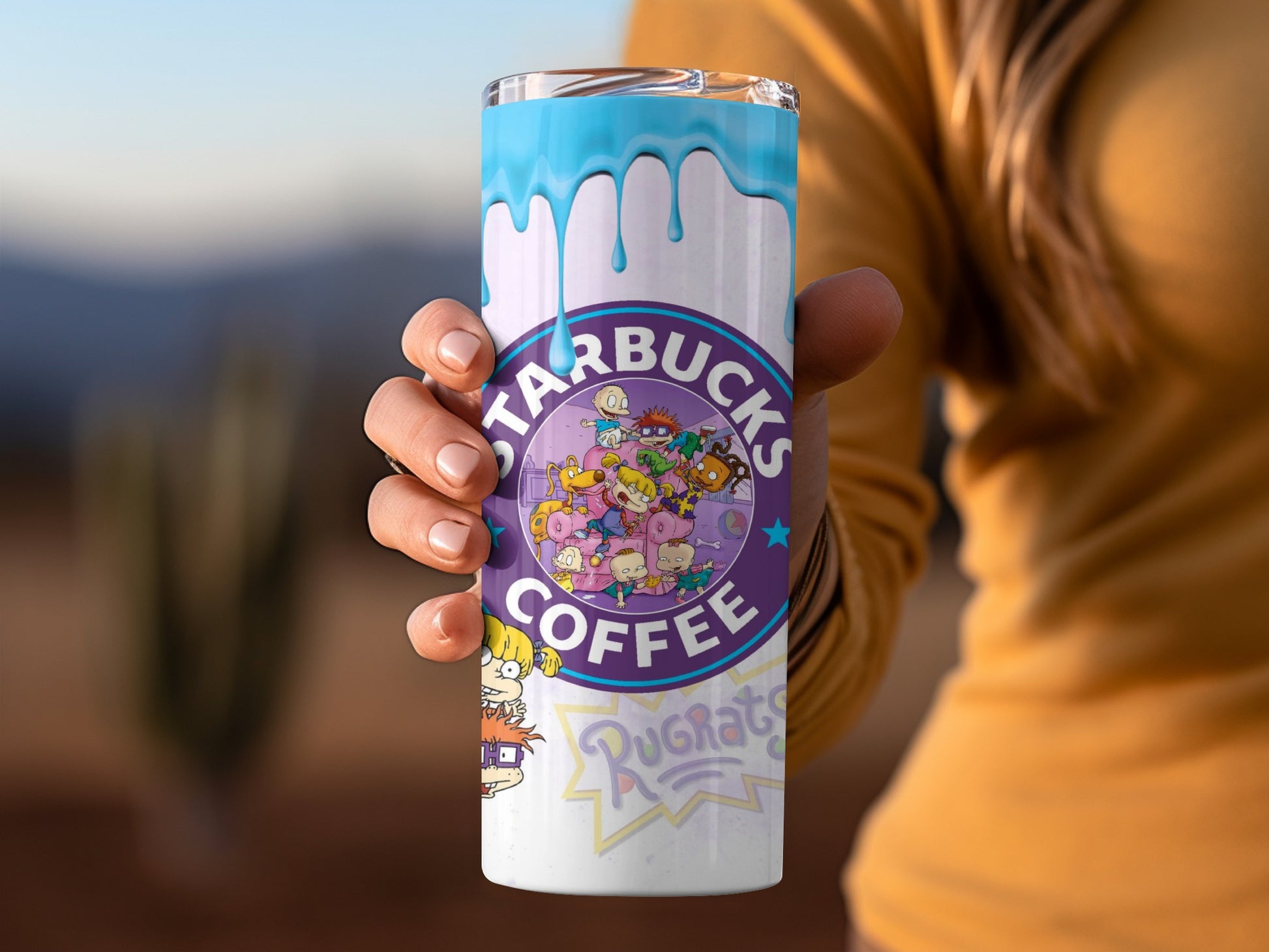 Starbucks Coffee Rugrats Design Drinkware Tumbler Cup