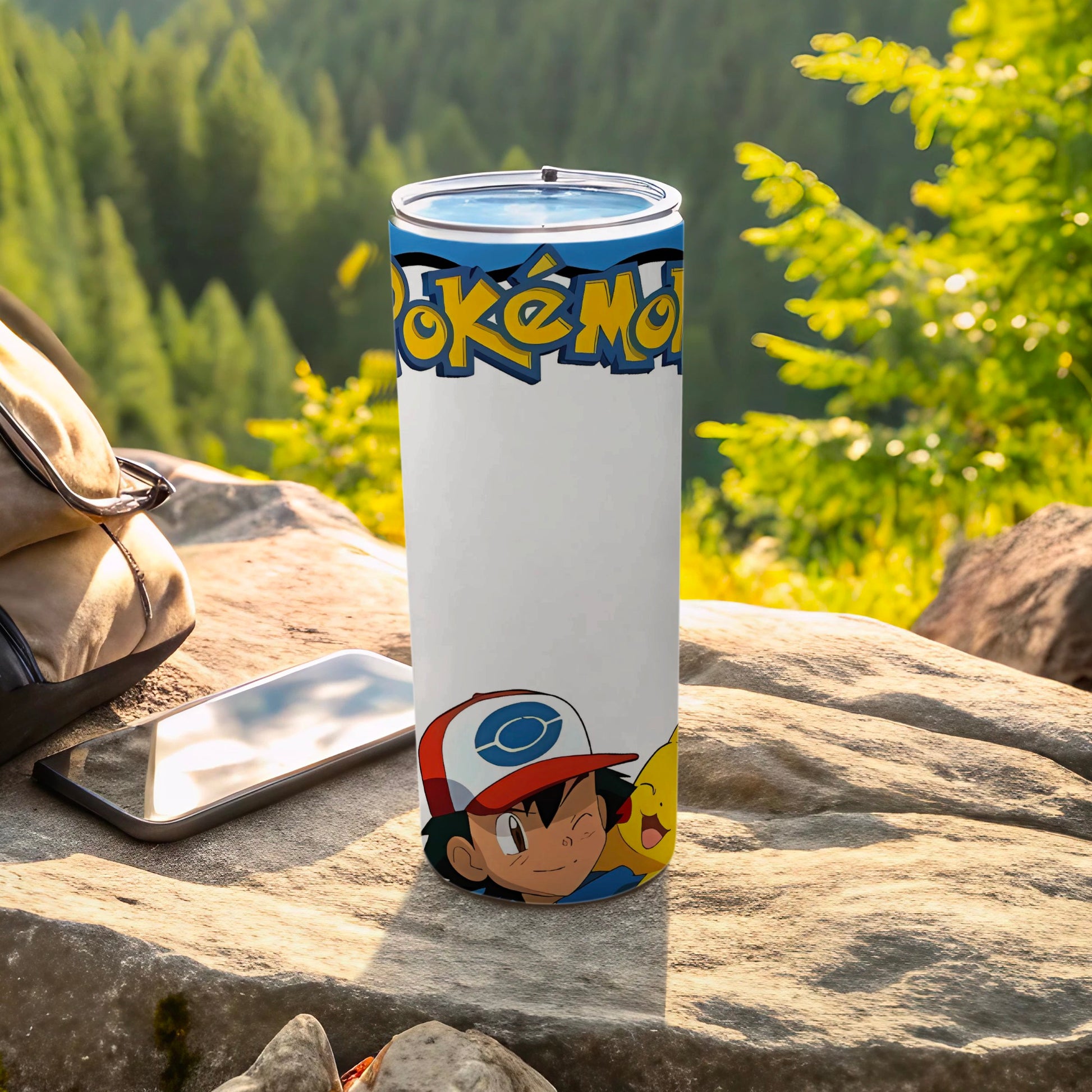 Pokémon Ash and Pikachu Insulated Tumbler 20 oz