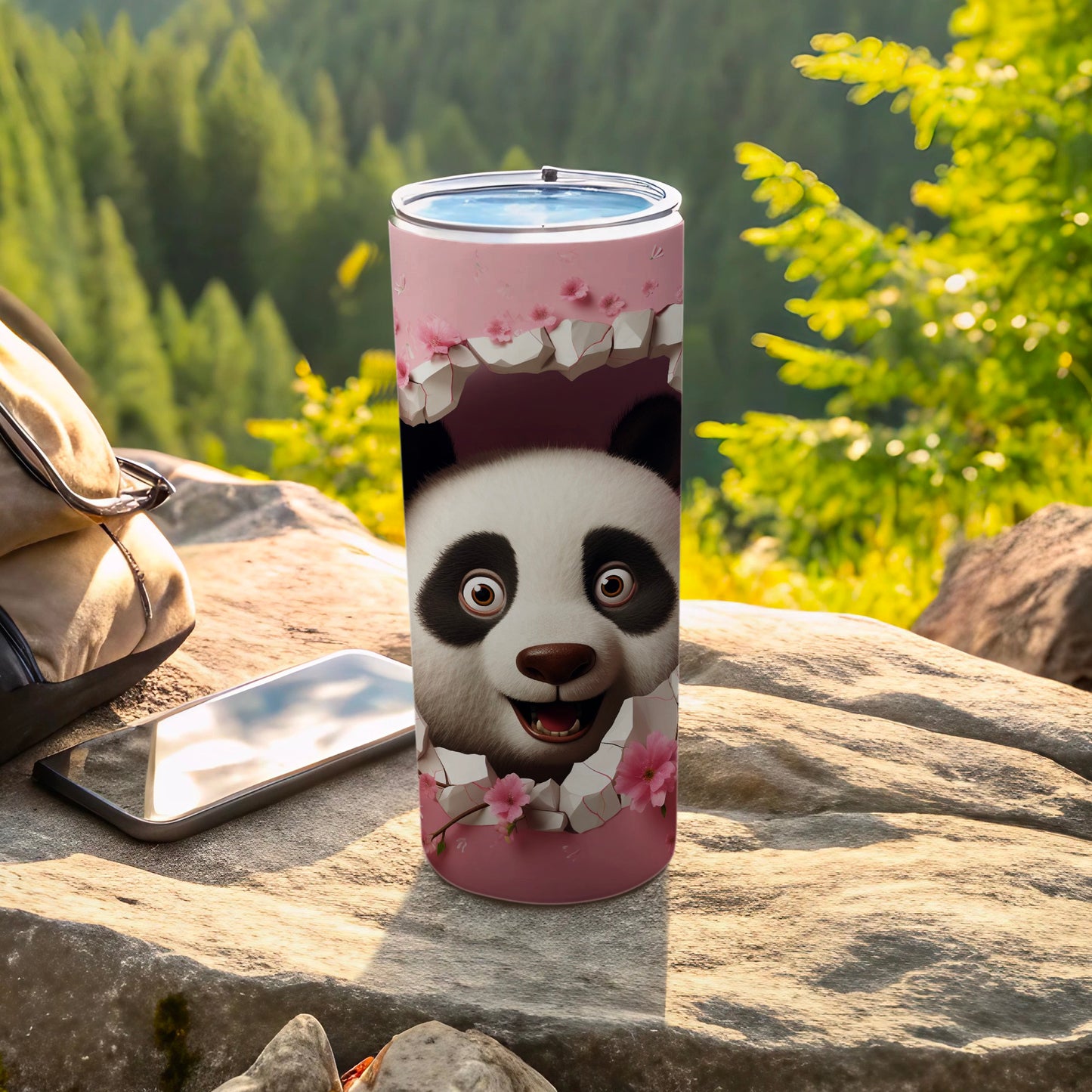 Pink Panda Burst Sakura Blossom Tumbler product type
Panda, Cherry Blossom, Sakura, Cute Panda, Animal Design, Panda Tumbler, Pink Tumbler, Floral Design, Happy Panda, Drinkware, Travel Mug, Gift Idea, Outdoor Tumbler, Wildlife Art, Beverage Container, Cute Animal, Spring Design, Nature Inspired, Unique Tumbler, Panda Art