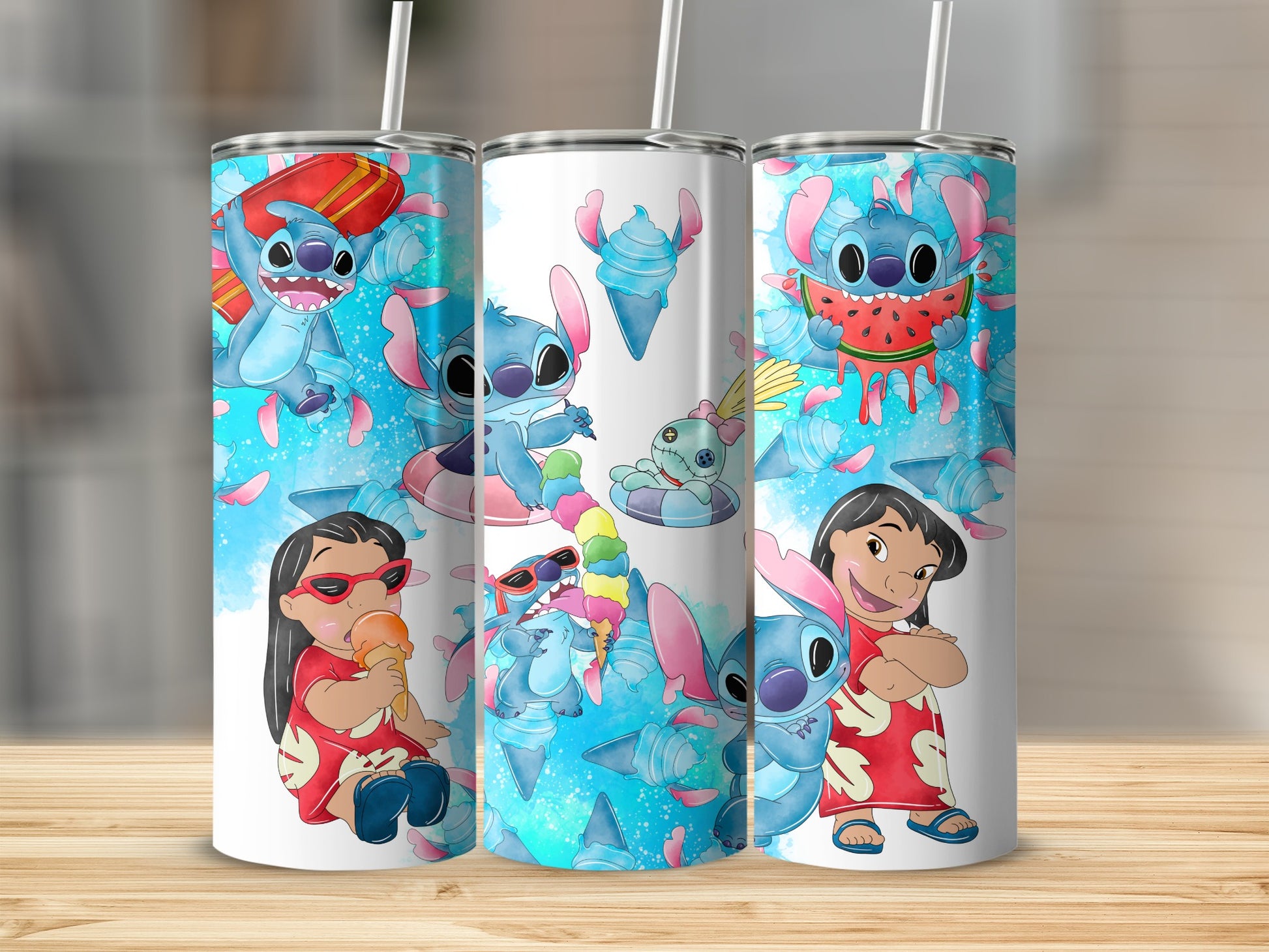 Cute Cartoon Character Printed Tumbler for Any Occasion