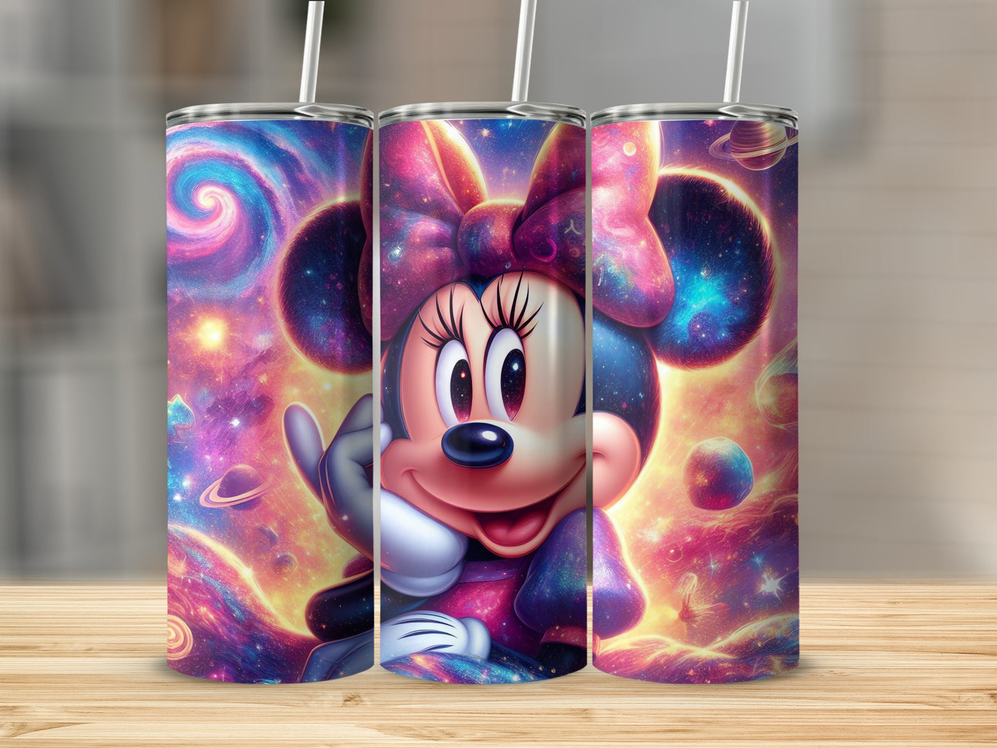 Galaxy Space Adventure Minnie Mouse Drinkware