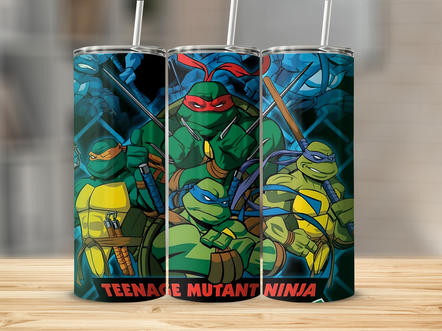 Teenage Mutant Ninja Turtles Straw Tumbler