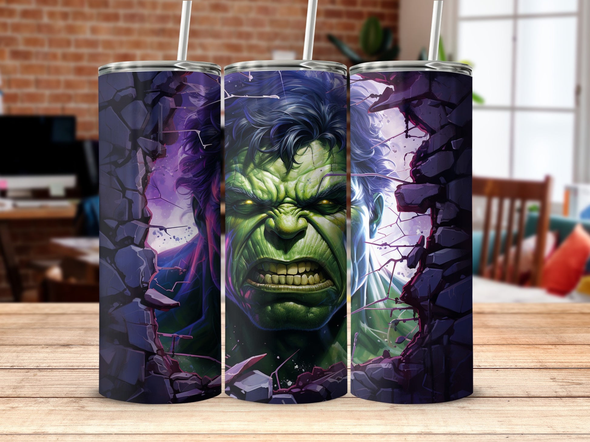 Hulk Graphic Design Tumbler for Fans and Enthusiasts