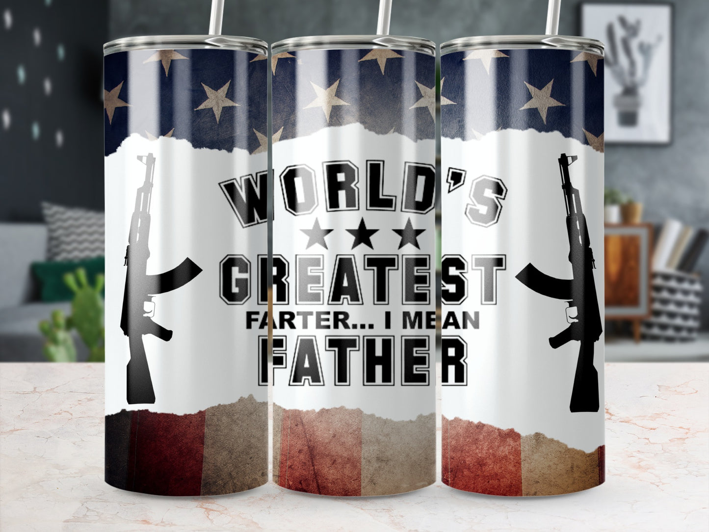 World's Greatest Farter I Mean Father Tumbler