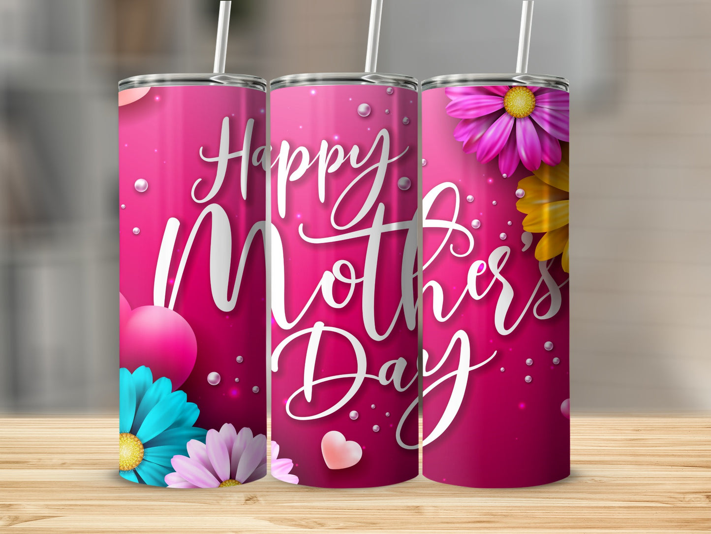 Happy Mother's Day Floral Tall Tumbler Product
