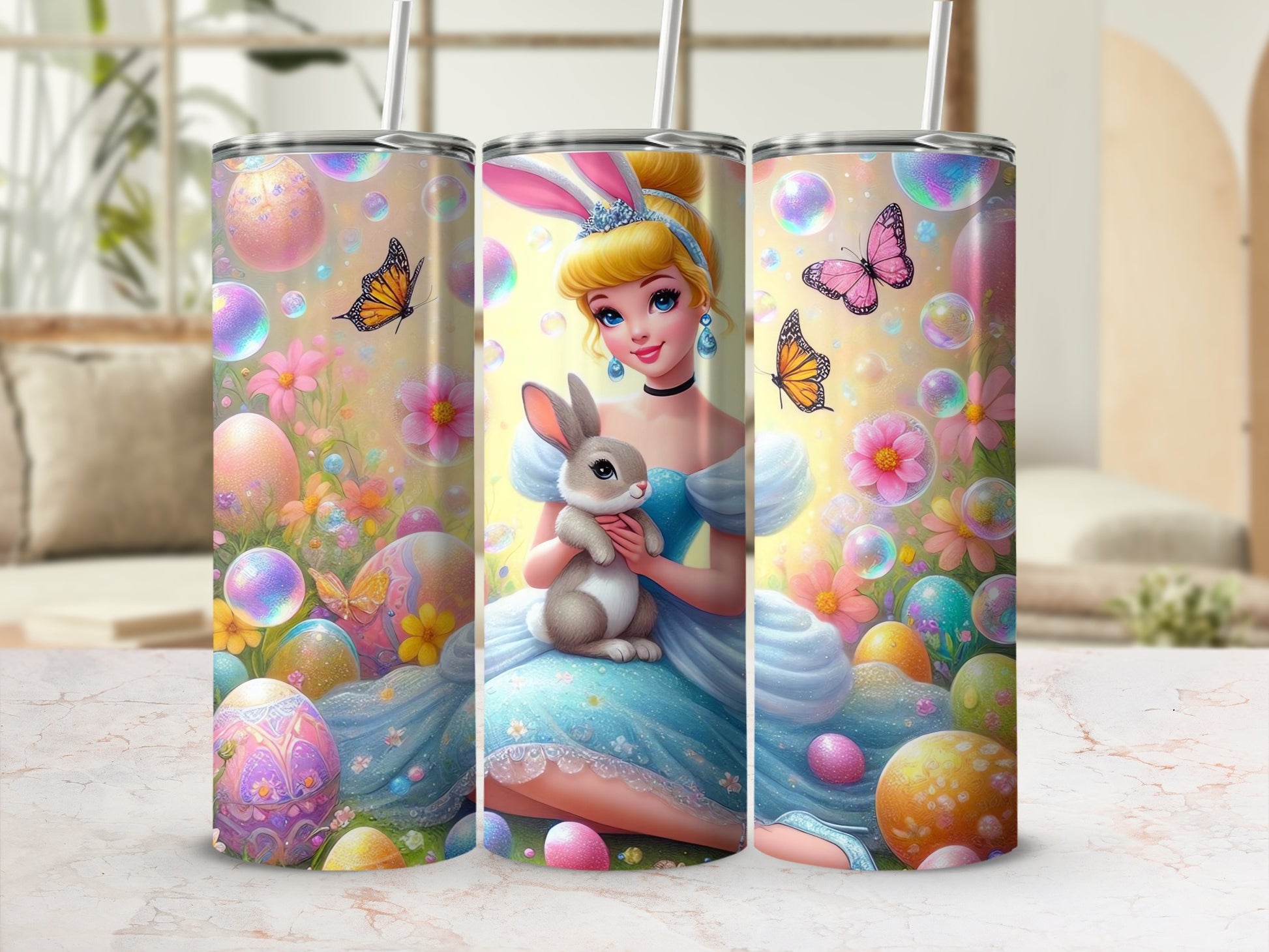 Cinderella Bunny Ears Easter Princess Tumbler product type