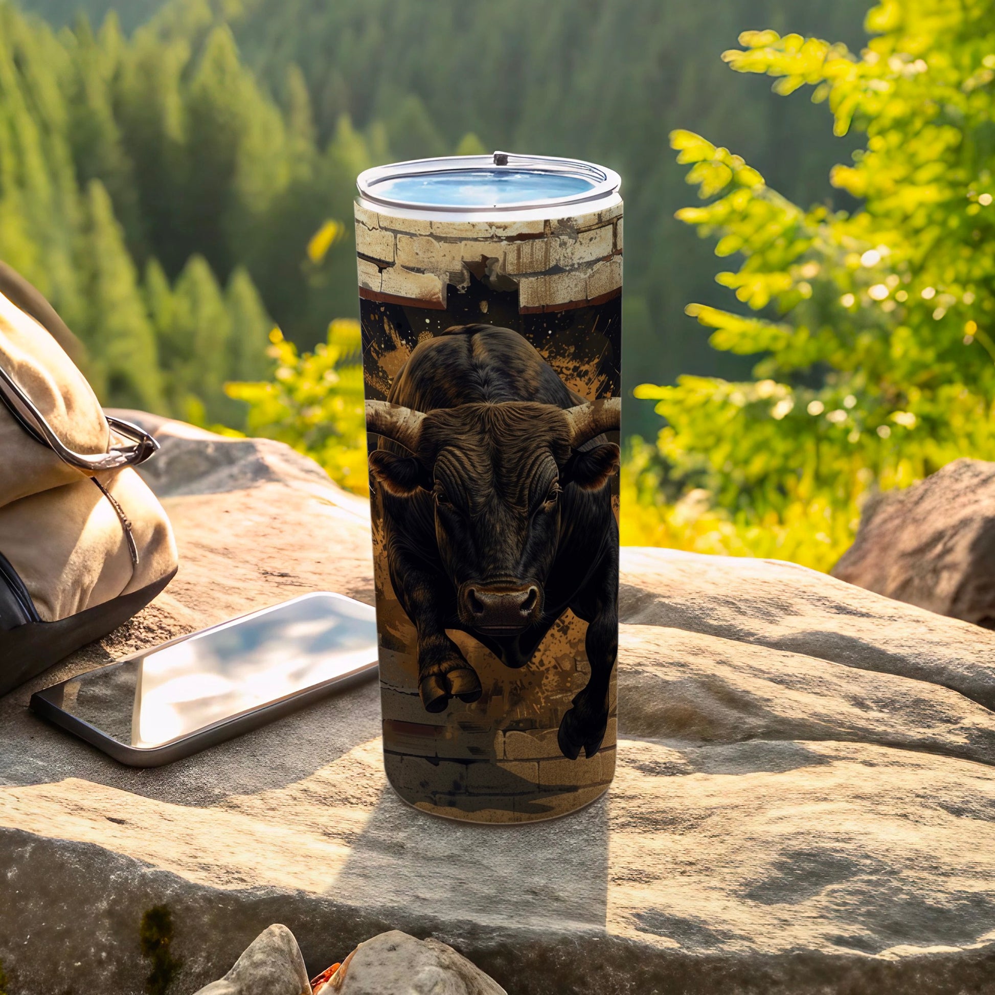 Furious Charging Bull Breaking Wall Tumbler Product Type
Bull
Charging Bull
Animal Design
Powerful Bull
Wild Animal
Tumbler
Drinkware
Beverage Holder
Unique Tumbler
Bull Art
Illustration
Gift Idea
Adventure Tumbler
Outdoor Gear
Men's Gift
Nature Theme
Strong Animal
Breaking Wall
Aggressive Bull
Beast Design