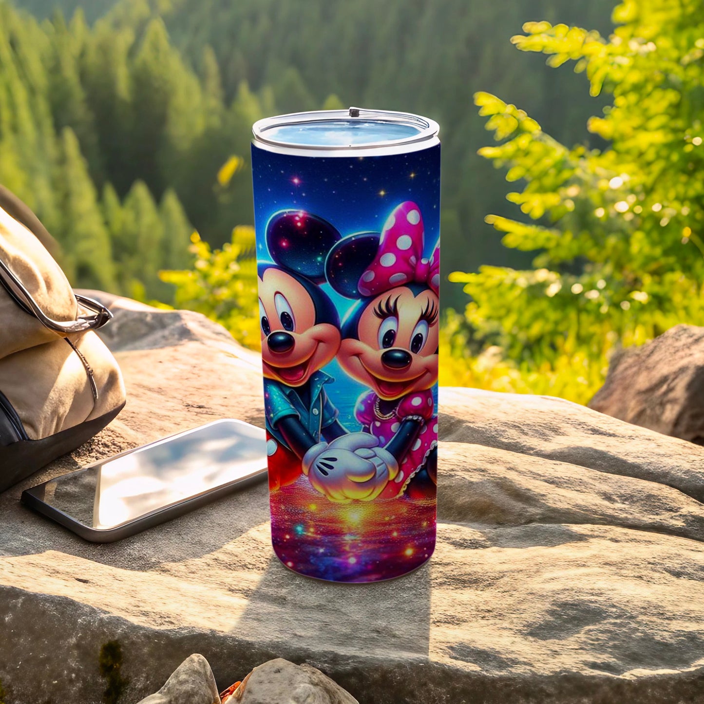 Mickey and Minnie Mouse Cosmic Adventure Tumbler