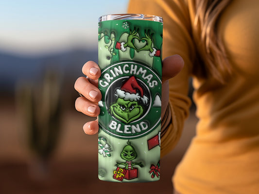 Grinchmas Blend Festive Insulated Tumbler Cup