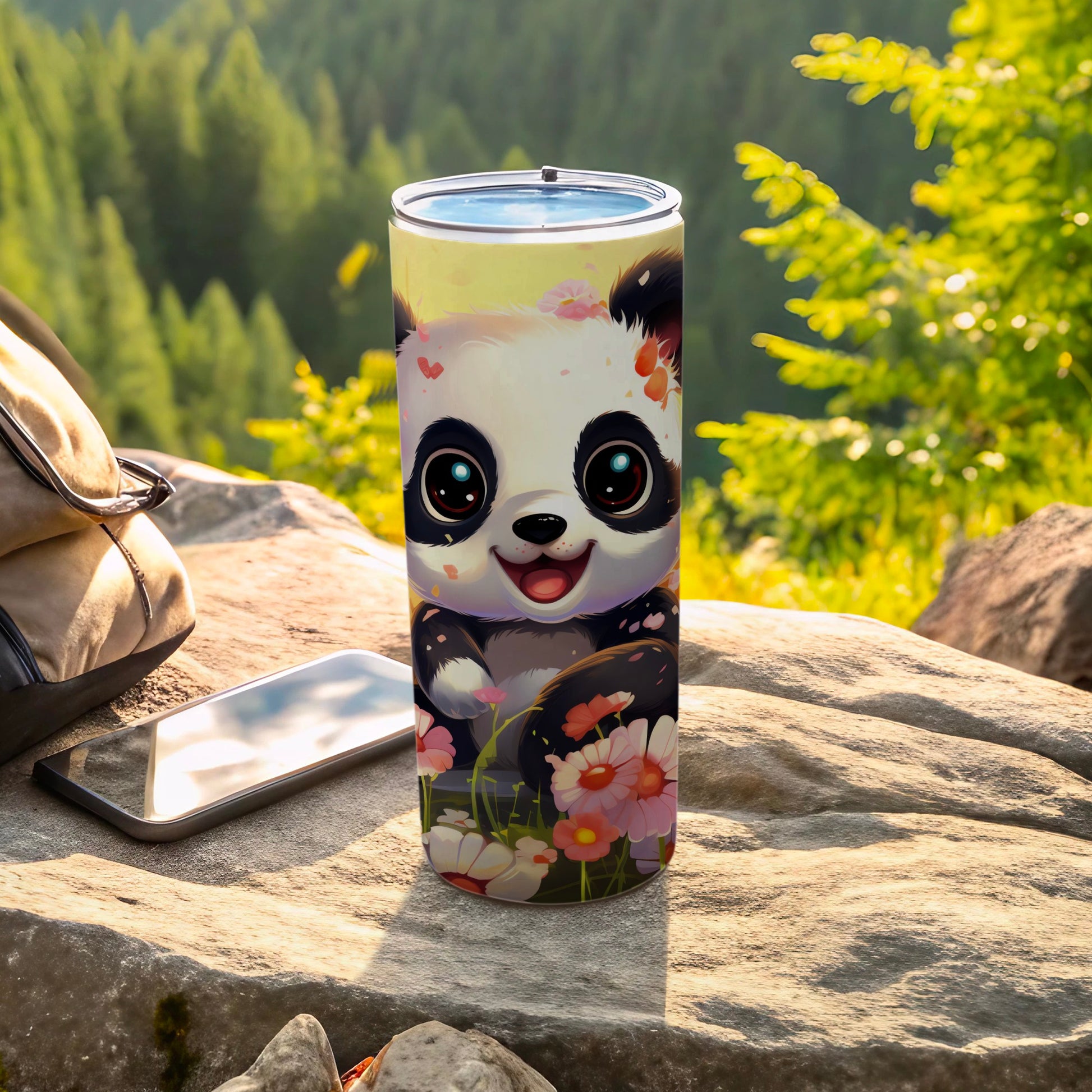 Adorable Happy Panda Floral Design Insulated Tumbler product type
Panda, Cute Panda, Baby Panda, Animal Character, Floral Tumbler, Flower Design, Botanical Print, Insulated Tumbler, Travel Mug, Drinkware, Coffee Cup, Water Bottle, Adorable Design, Kawaii Style, Unique Gift, Happy Panda, Portable Cup, Outdoors Tumbler, Nature Inspired, Sweet Design