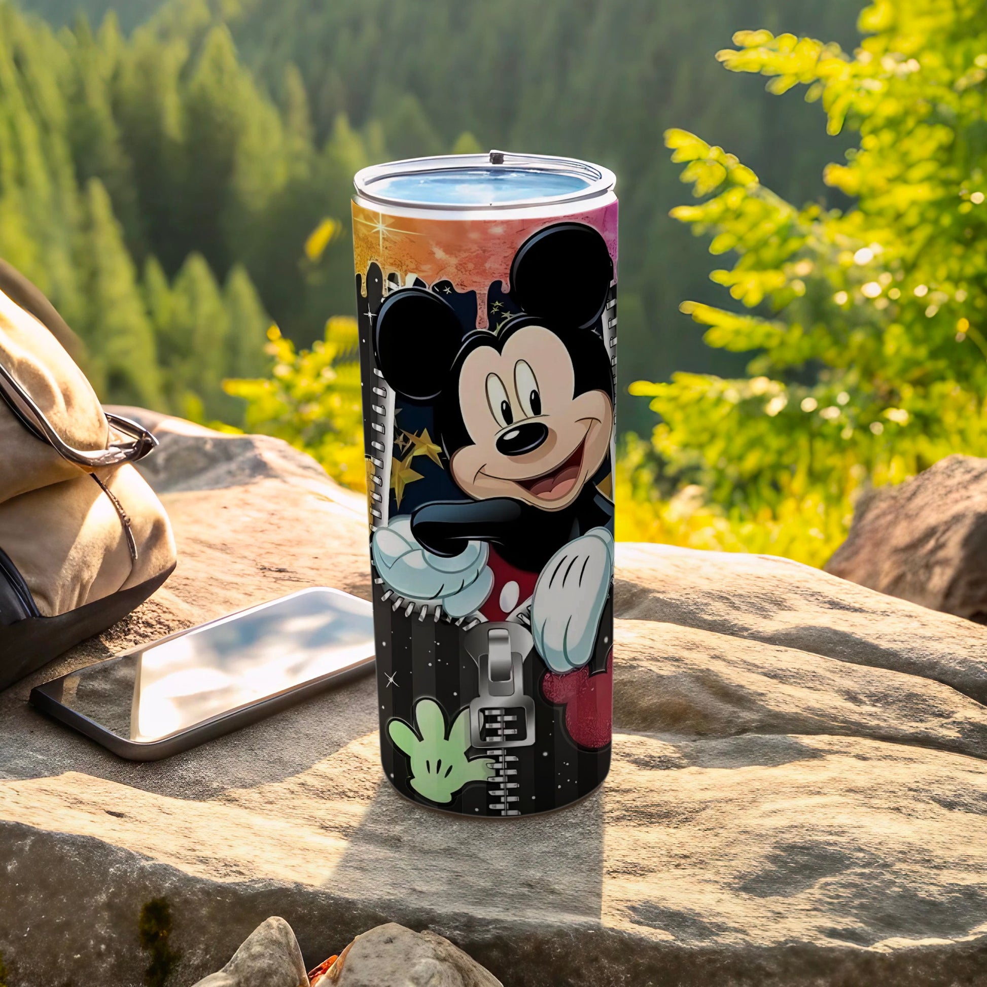 Cute Mickey Mouse Insulated Travel Tumbler Cup