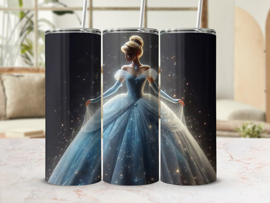 Elegant Fairy Tale Princess Insulated Tumbler Cup