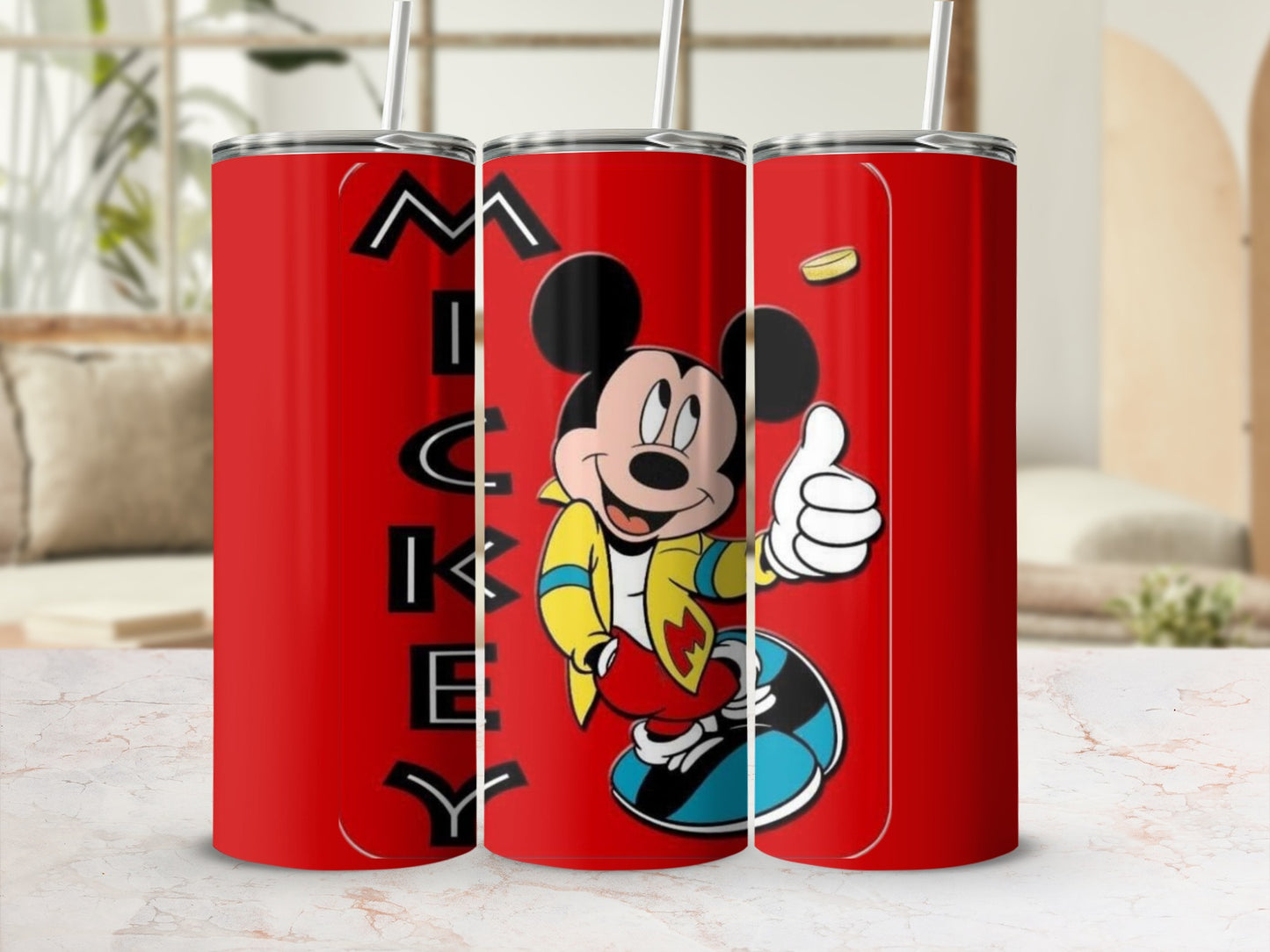 Mickey Mouse Thumbs Up Design Tumbler Product