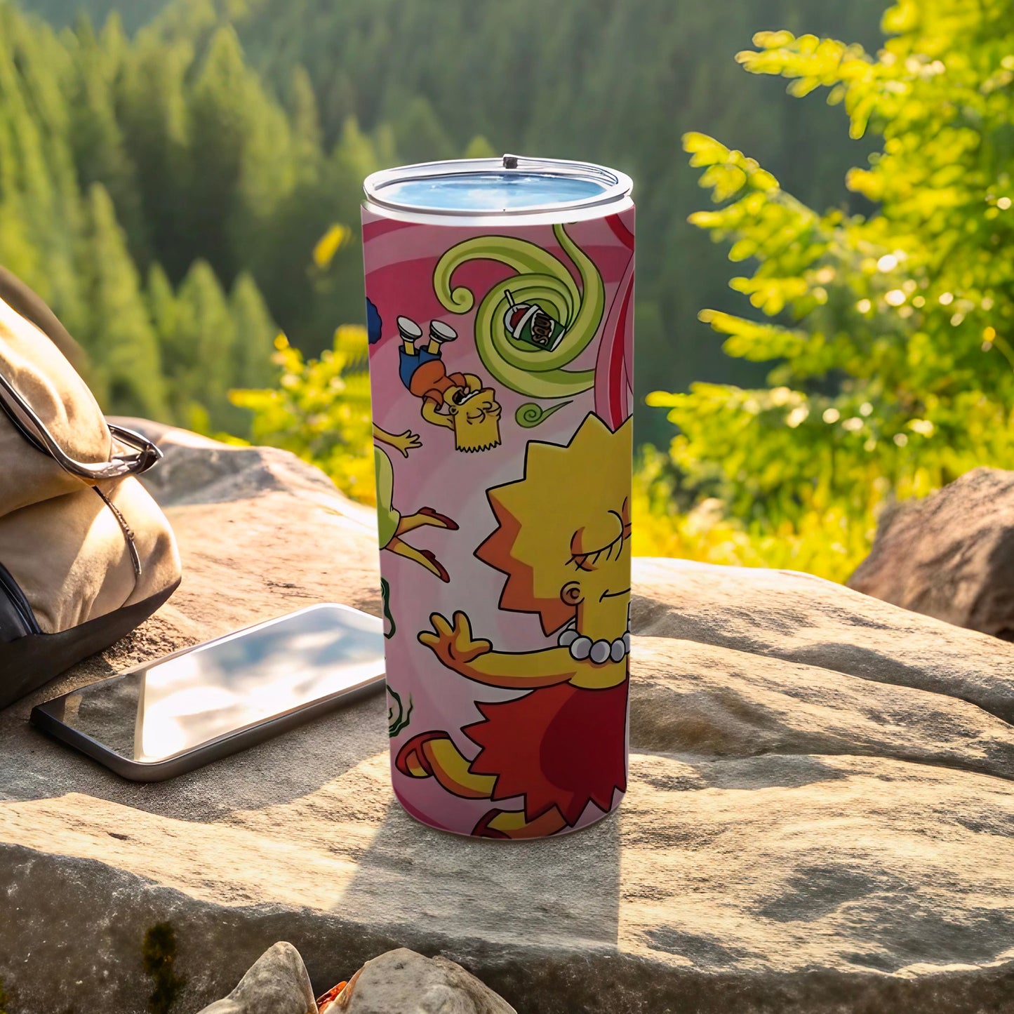 Colorful Cartoon Character Insulated Tumbler 20oz Cup