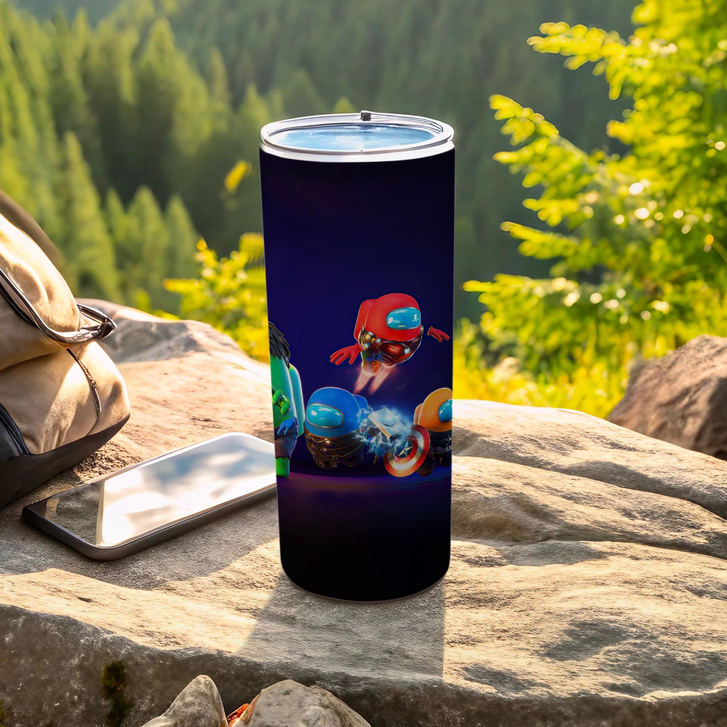 Vibrant Among Us Space Crew Design Tumbler product