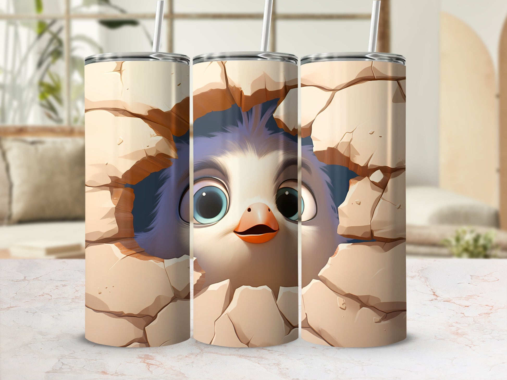 Cute Bird Cracked Egg Hatching Baby Animal Design product type