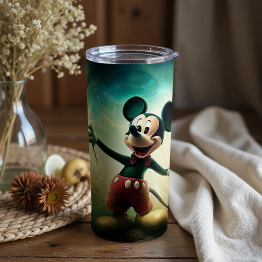 Mickey Mouse Tumbler with Cheerful Artistic Design