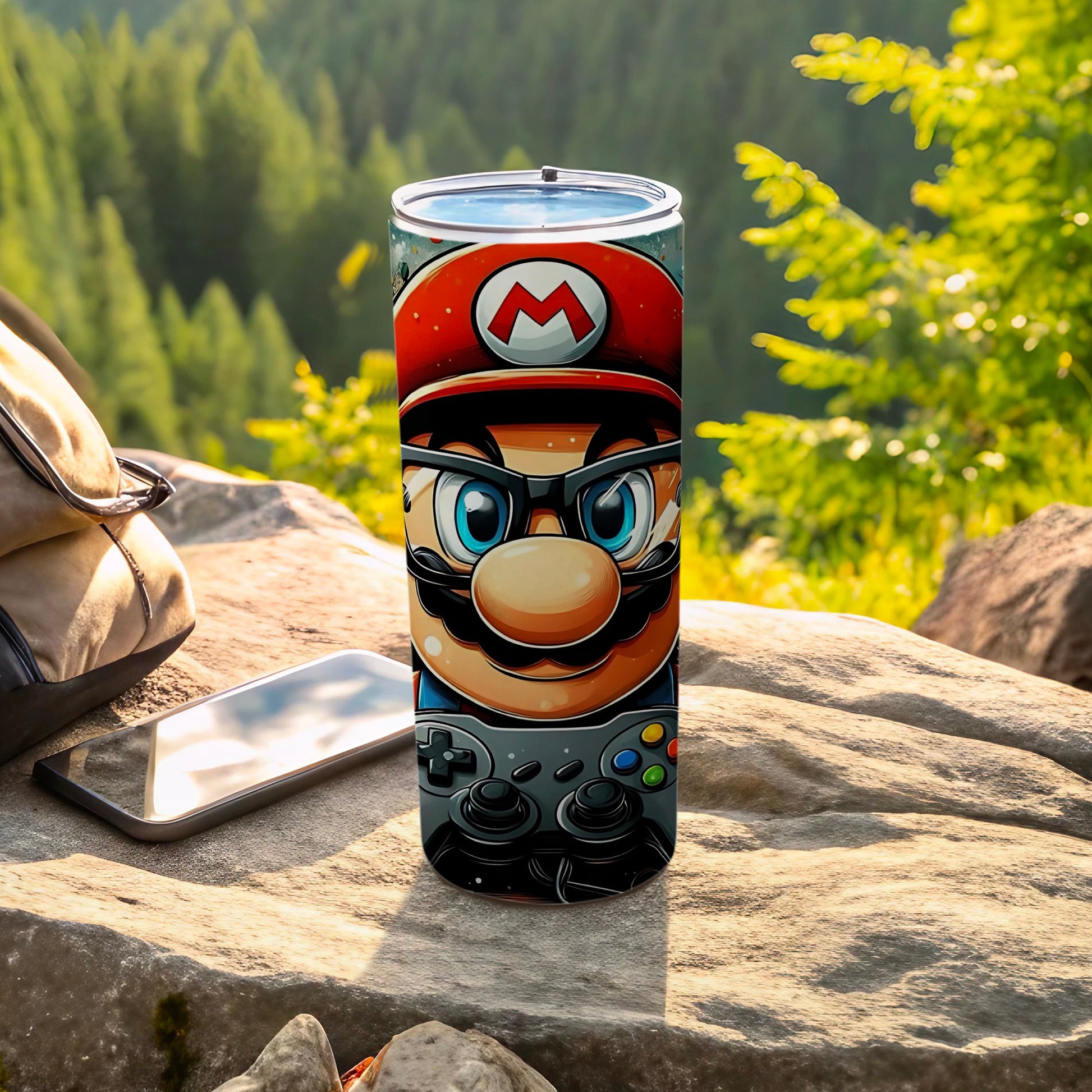 Fun Gamer Character Insulated Travel Tumbler Cup