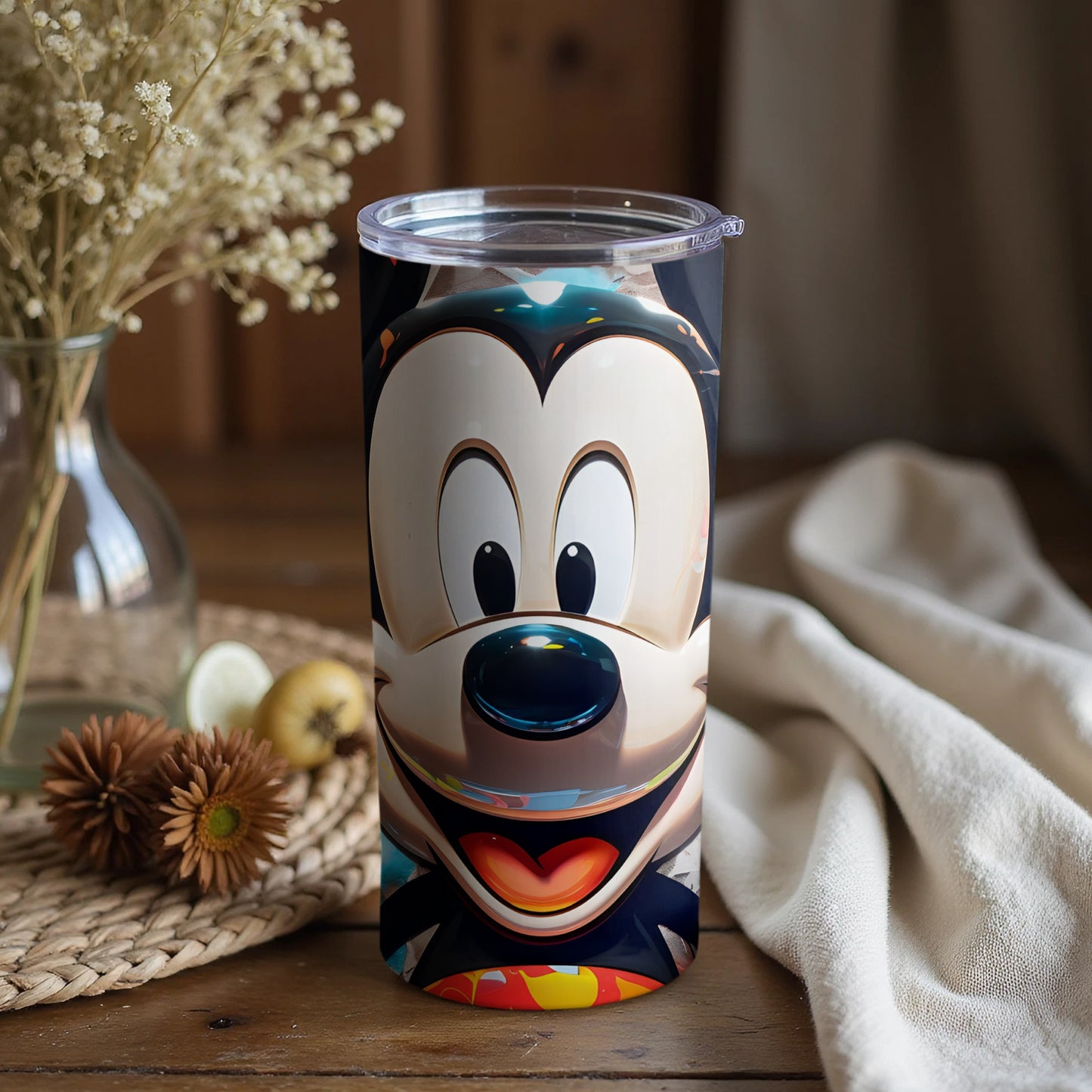 Colorful Character Drinkware Tumbler for Fun Hydration