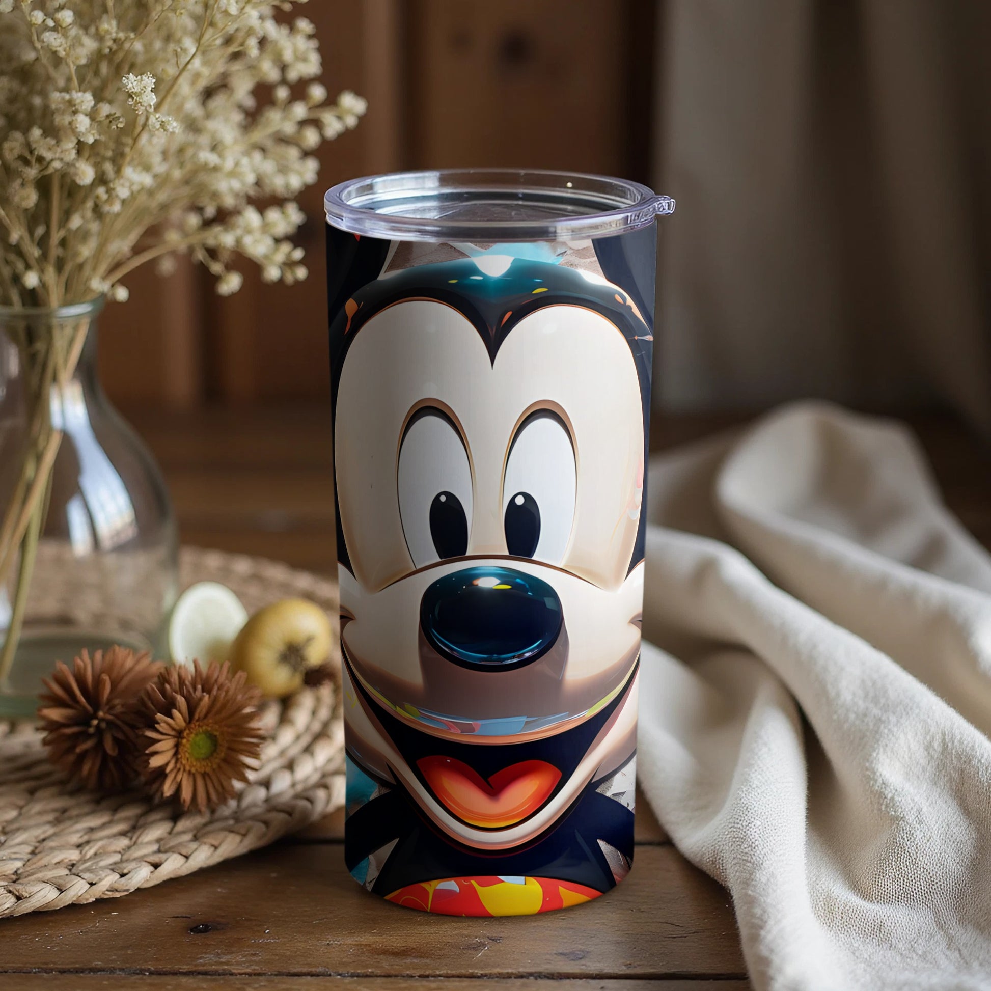 Colorful Character Drinkware Tumbler for Fun Hydration