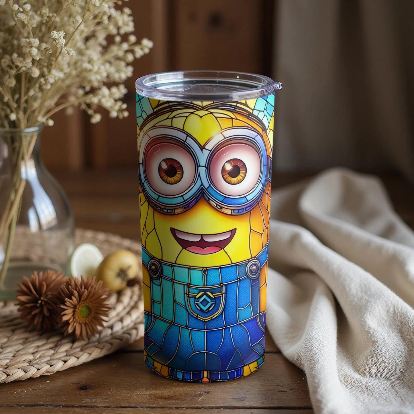 Fun Cartoon Character Insulated Travel Mug for Kids