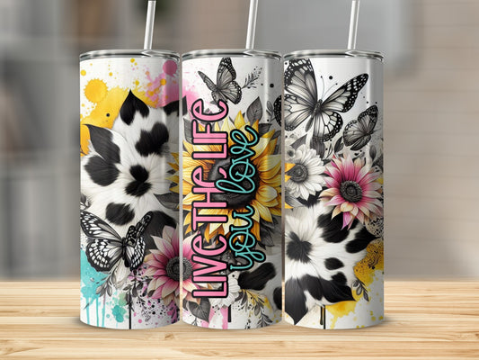 Cow Butterfly Live The Life You Love product type**