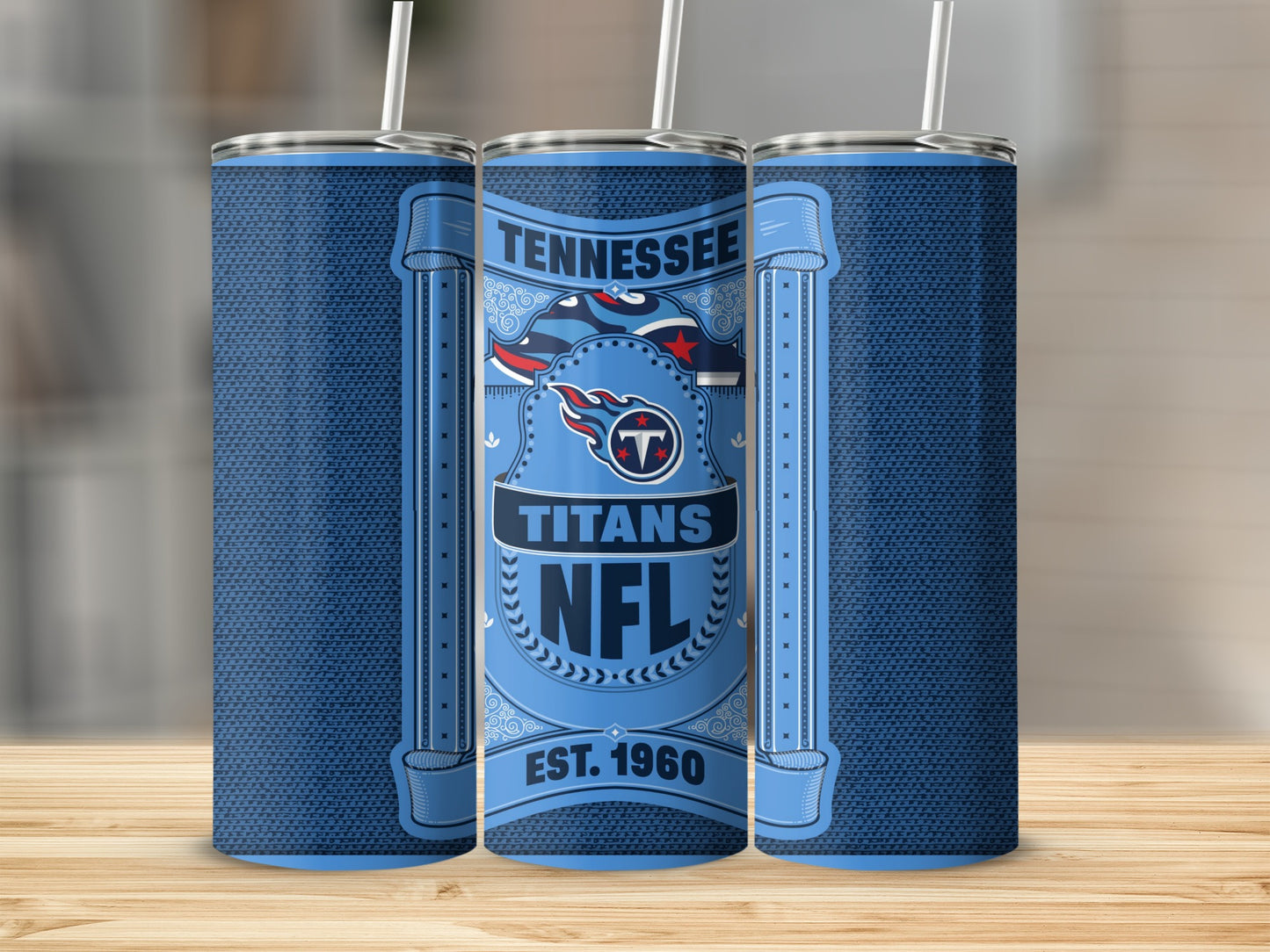 Tennessee Titans NFL Football Team Official Logo Tumbler