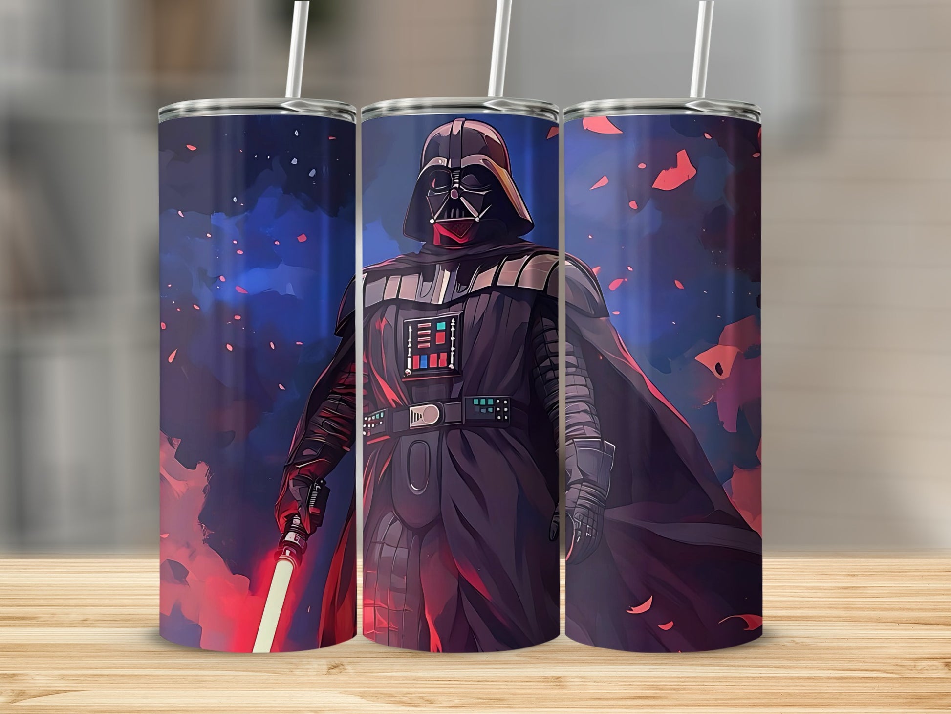 Galactic Sith Lord Red Lightsaber Dark Scene Tumbler product type