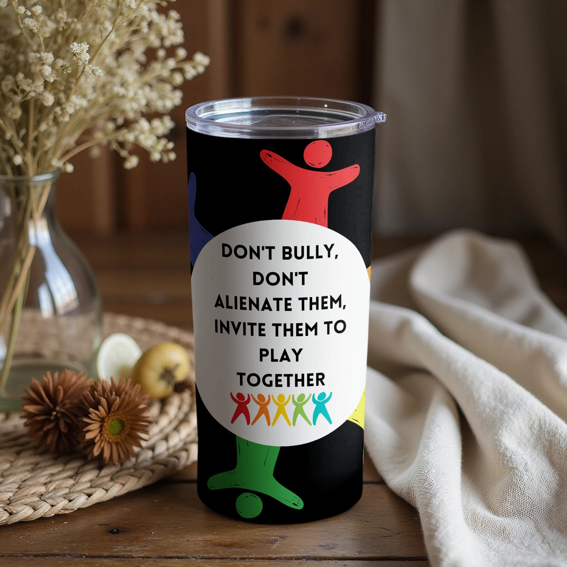 Invite Them to Play Together Unique Tumbler