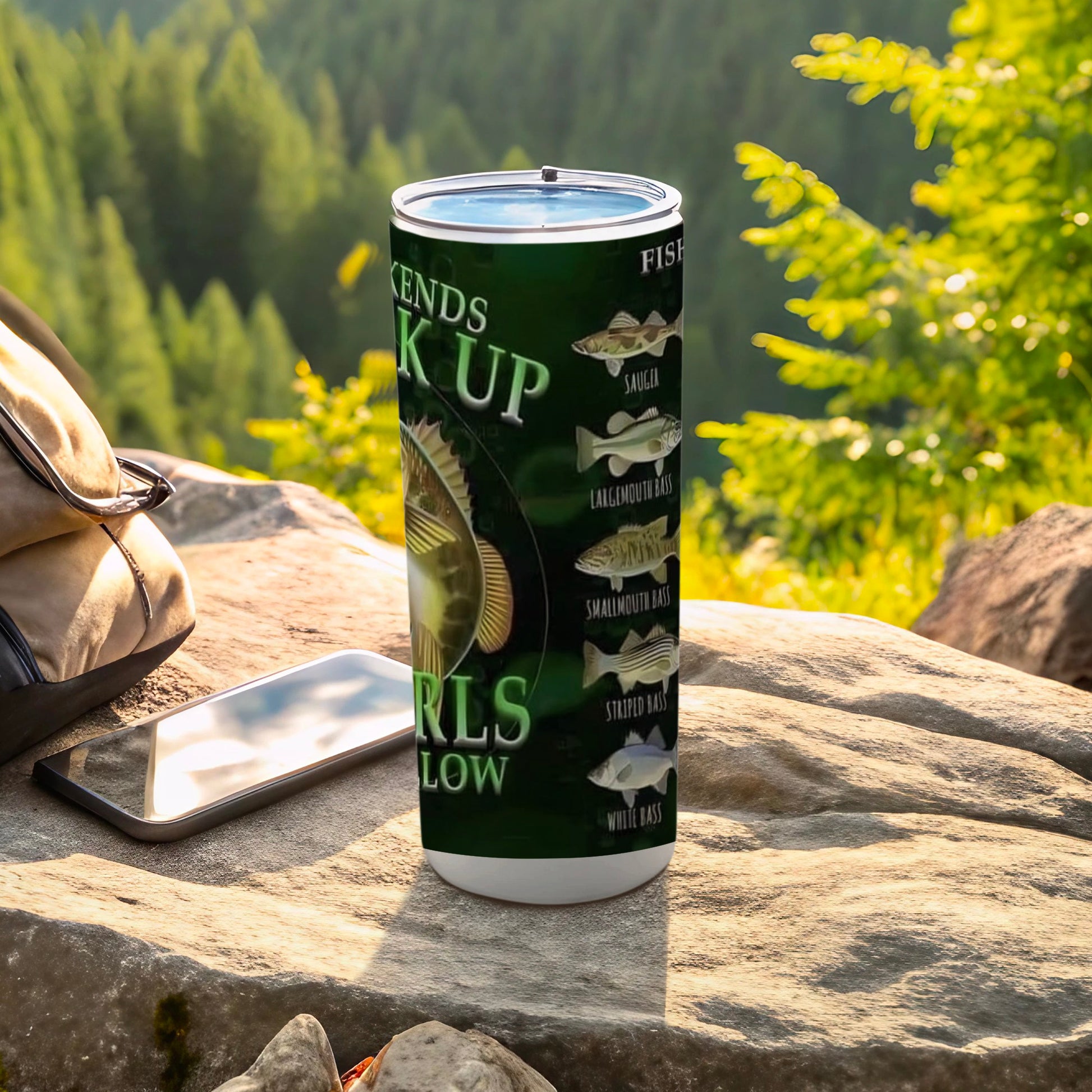 Fish Sauger Largemouth Smallmouth Bass Tumbler product type
