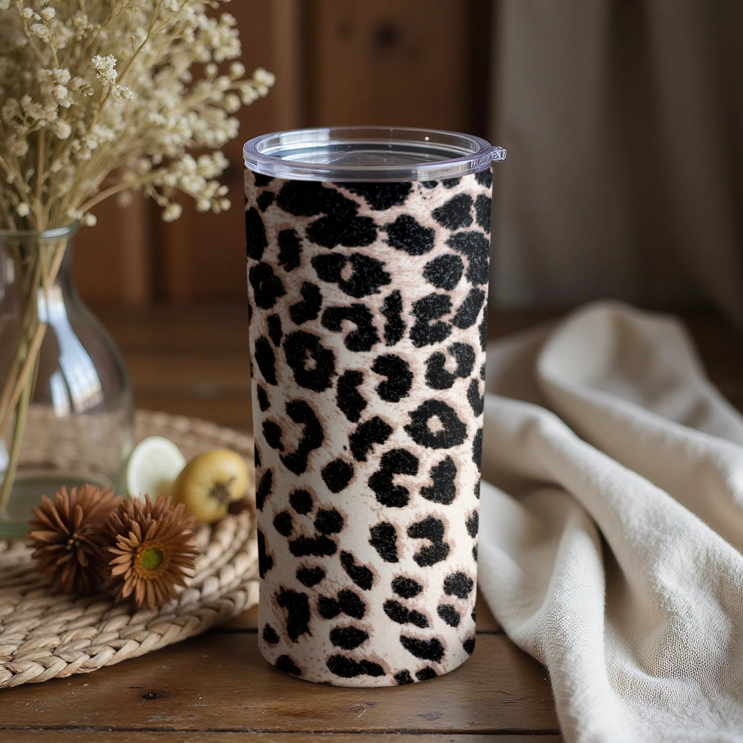 Leopard Print Tall Insulated Tumbler product