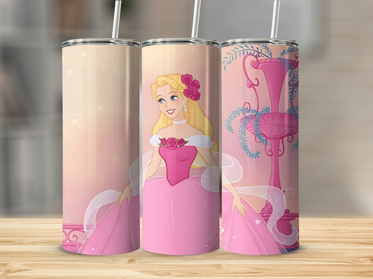 Beautiful Princess Design Insulated Tumbler for Kids