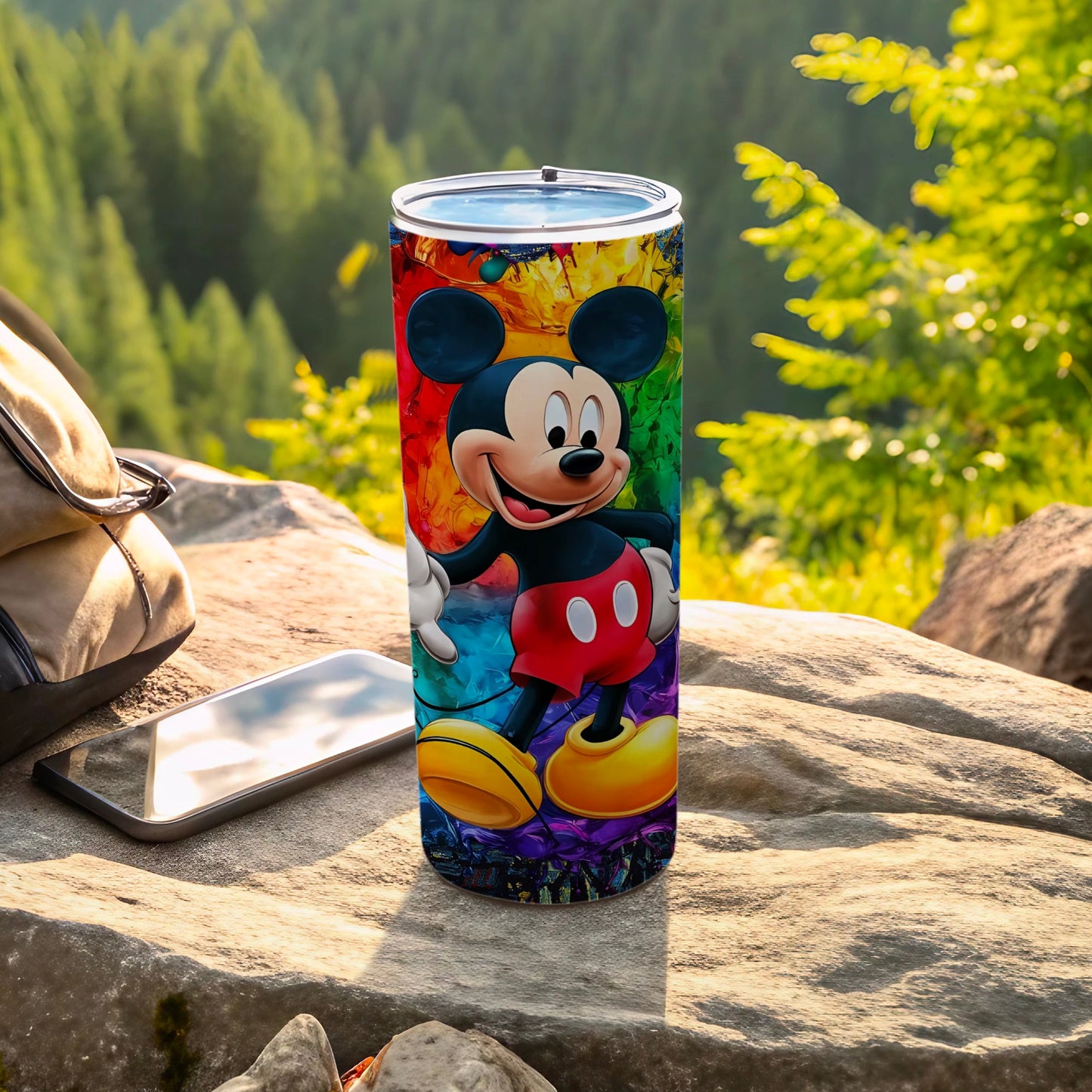 Colorful Mickey Mouse Design Insulated Tumbler Product