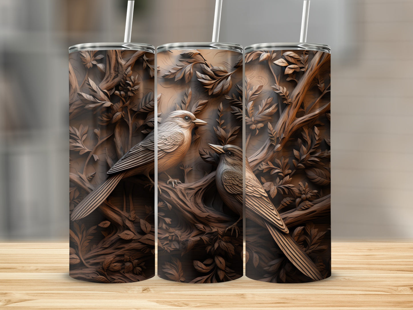 Wood Carved Birds Branches Leaves Pattern Tumbler product type
Birds
Tree
Leaves
Carved Wood
Bas Relief
Nature Design
Wildlife Art
Rustic Aesthetic
Tumbler Design
Drinkware Decor
Woodgrain Effect
Forest Scene
Animal Pattern
Brown Tan Decor
Artistic Tumbler
Bird Lover Gift
Unique Print
Botanical Theme
Engraved Look
Outdoors Inspired