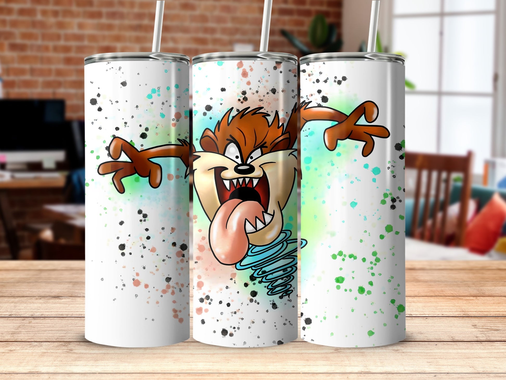 Animated Character Fun Tumbler for Energetic Beverages