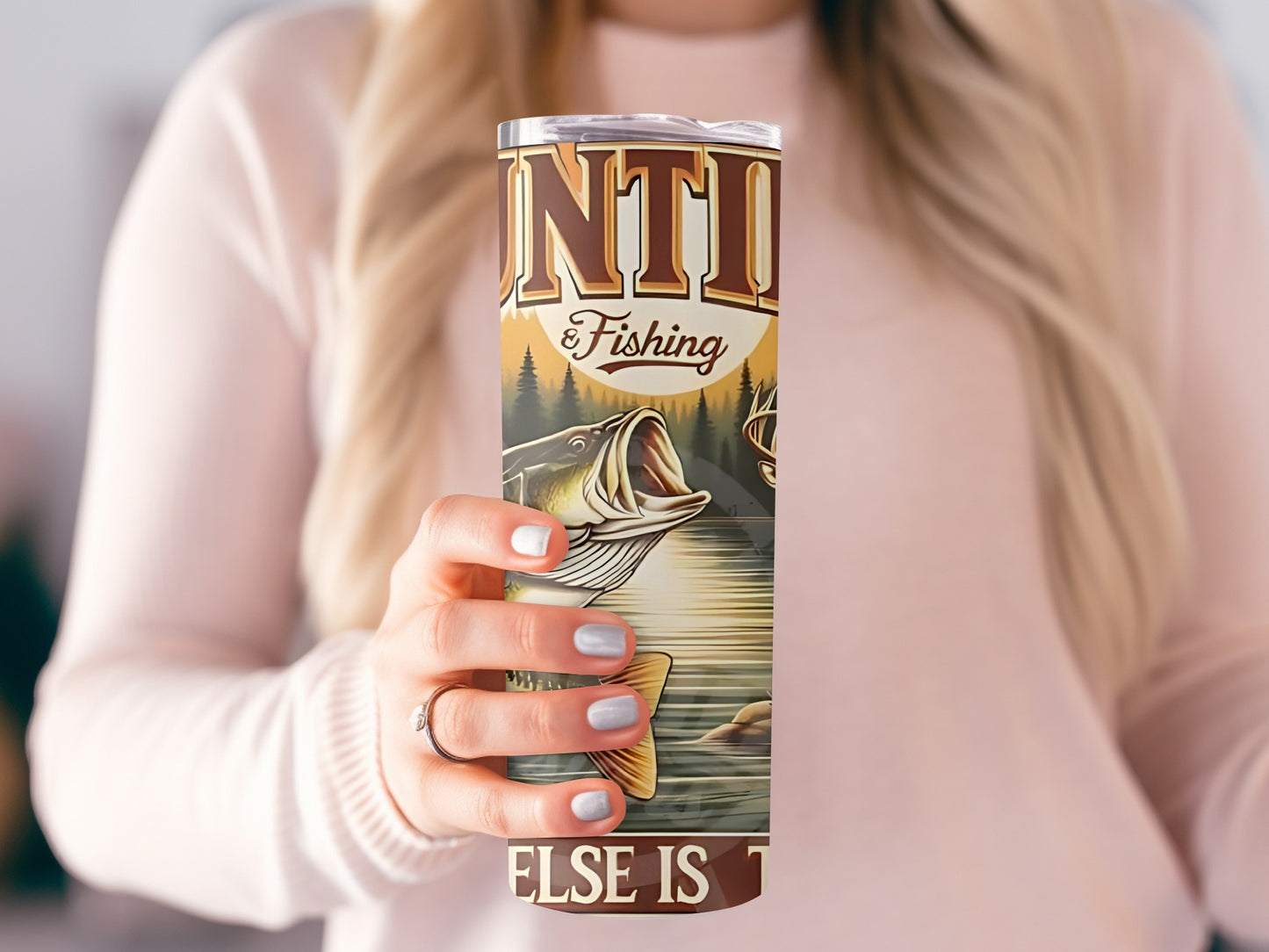 Hunting and Fishing Tumbler for Outdoor Enthusiasts