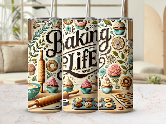 Baking Life Cupcakes Donuts Cookies Rolling Pins product type