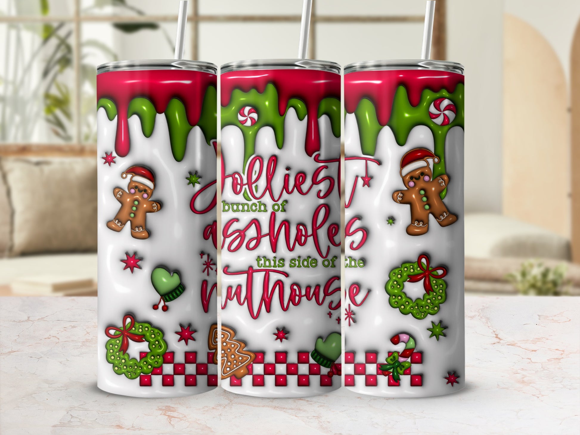 Jolliest Bunch of Assholes This Side of the Nuthouse Tumbler