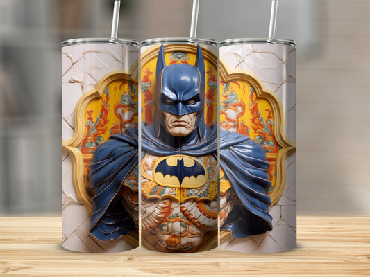 Batman Tumbler Engraved Artwork Inspired Drinkware