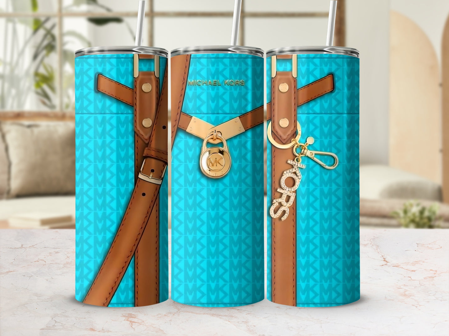 Fashionable Designer Blue Tumbler for Stylish Hydration