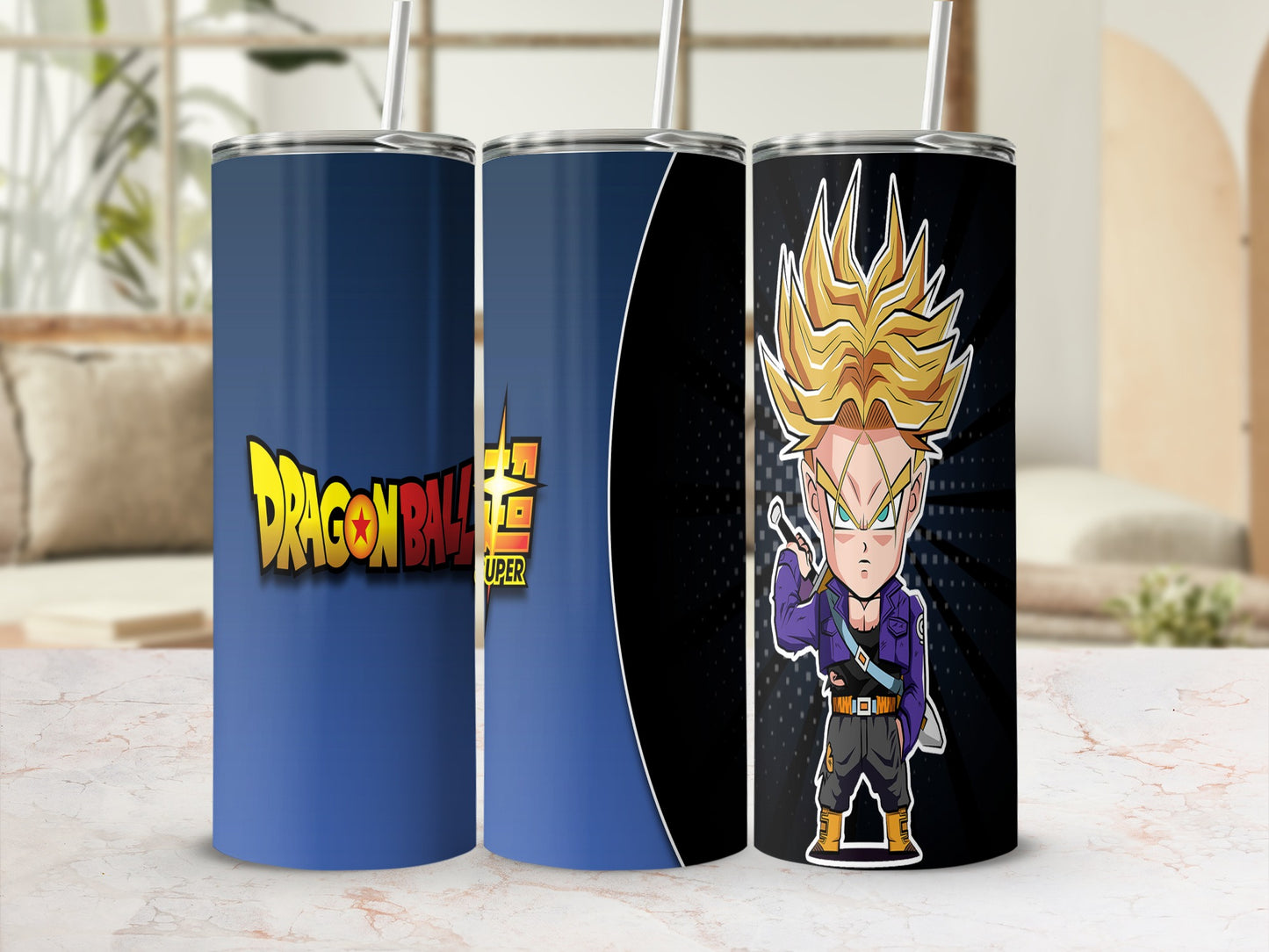 Dragon Ball Super Insulated Tumbler with Straw