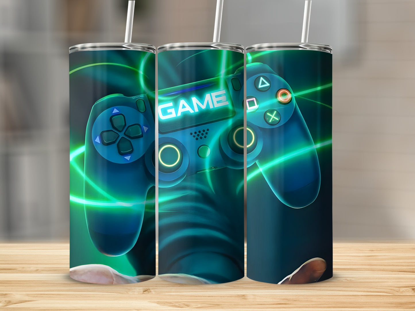 Gaming Controller Design Tumbler Product