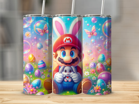 Mario Easter Bunny Tumbler Bubbles Eggs product type