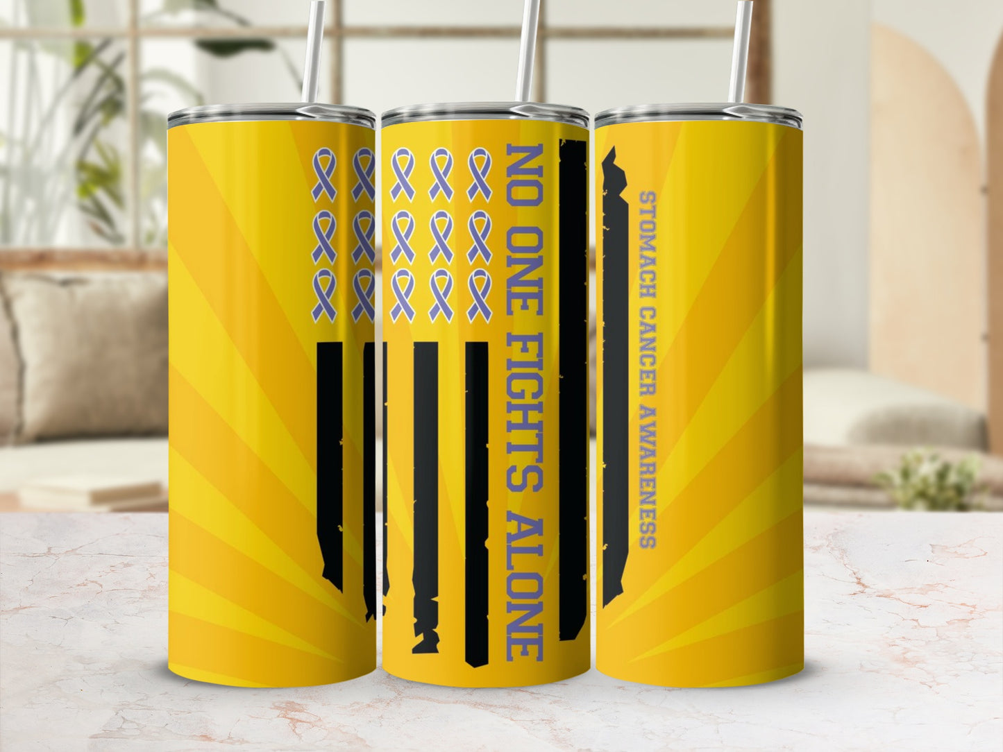 Stomach Cancer Awareness No One Fights Alone Tumbler