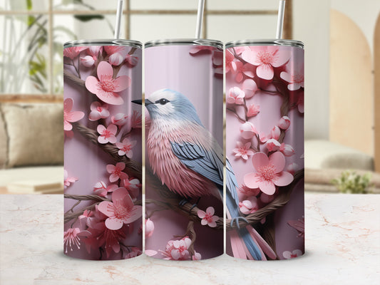 Pink bird blue feathers flower branches tumbler product type
Tumbler
Bird Motif
Pink Flowers
Cherry Blossom
Nature Pattern
Wildlife Art
Pastel Hues
Blue Bird
Tree Branches
Drinkware
Custom Print
Insulated Cup
Gift Idea
Spring Theme
Aesthetic Item
Unique Product
Travel Mug
Floral Bird
Beautiful Artwork
Artistic Design