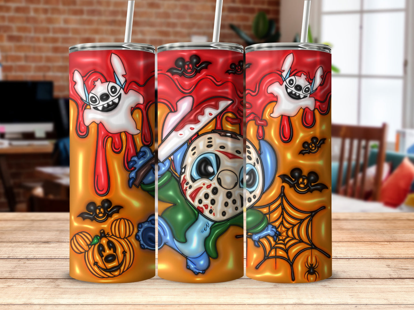 Halloween Horror Characters Design Tumbler