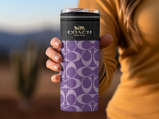 Coach New York Signature Travel Tumbler Product
