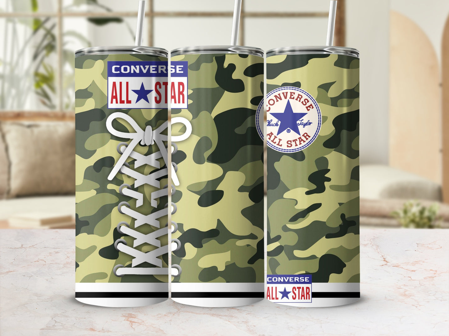 Converse All Star Camo Shoelace Design product type
