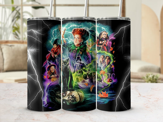 Spooky Halloween Design Stainless Steel Tumbler
